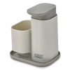 Joseph Joseph Dávkovač mydla DUO 851679 240 ml, šedá, plast