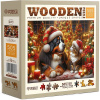 WOODEN CITY Drevené puzzle Mačka a pes 505 dielikov NB 0704-L