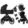 Kočík Lionelo LO-LAYLA 3IN1 BLACK ONYX 3v1