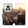 Flipové pouzdro Mobiwear - Honor Magic6 Pro - M138P New York (Knížkové flip pouzdro, obal, kryt na mobil Honor Magic6 Pro - M138P New York, materiál Umělá kůže + TPU - ochrana 360°, stojánek, silikono