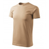 Tričko Basic 129 - 3XL, 08 - piesková