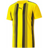 Pánsky dres s krátkym rukávom Puma TEAMLIGA STRIPED JERSEY žltý 704920-07 - M