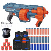 PIŠTOĽ NERF ELITE KARABIN SHOCKWAVE MEGA SADA VESTA TERČE DOPLNKY