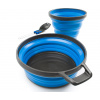 Súprava riadu GSI Outdoors ESCAPE 1 PERSON TABLE SET modrá,čierna