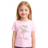Malá tanečnica, veľké sny - detské tričko s potlačou - Tričkový | 3 | 4 | Ružový