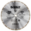 Kotúč rezný diamantový segmentovaný 350x25.4 (20 mm řezný pruh) DEWALT DT40213
