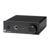 Pro-Ject Head Box E Black - Sluchátkový zesilovač s konektory 6,3 mm a 3,5 mm