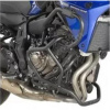 KAPPA KNH2130 padacie rámy motora YAMAHA MT 07 TRACER 16-19, TRACER 7 20-24 čierne - horné