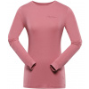 Alpine Pro Evica Dámske tričko s dlhým rukávom LTSB100 dusty rose XXL