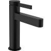 Hansgrohe Finoris - Páková umývadlová batéria 110 CoolStart s odtokovou súpravou Push-Open, čierna matná 76024670