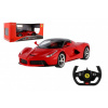 Teddies Auto RC Ferrari RASTAR červené plast 32cm 2,4GHz na diaľk. ovládanie na batérie v krabici 43x19cm