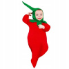 KOSTÝM KOMBINÉZA MALEJ PAPRIČKY PAPRIKA ZELENINA KARNEVAL 80