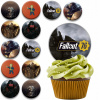 OBLÁTKA NA MUFFINY FALL OUT 76 POSTAPOKALYPSA ÚKRYTY SADA 12KS