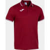 Joma Polokošeľa CAMPUS III POLO BURGUNDY S/S Veľkosť: L