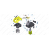 Kärcher Parts Náhradné diely WD 1 Compact Battery - diely komplet Diel: 27-Tank bracket
