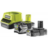 Ryobi RC18120-242 sada akumulátora 18V s nabíjačkou (1x4.0Ah + 1x2.0Ah)
