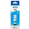 Atrament Epson 106 Cyan - originálny