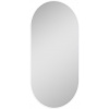 Zrkadlo - Zrkadlo s osvetlením LED 52x92 cm biela elita (Zrkadlo - Zrkadlo s osvetlením LED 52x92 cm biela elita)