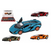 Teddies Auto Kinsmart Lamborghini Sián FKP 37 kov/plast 13 cm na spätné natiahnutie 12ks v bo