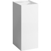 LAUFEN Kartell voľne stojace umývadlo do priestoru, bez otvoru, bez prepadu, 375 x 435 mm, výška 900 mm, biela, H8113310001121