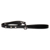 COBBYS PET Vodidlo z pravej kože s jemnou hľbkovou zúbkovou dvojradovou tlačou 15mm/120cm (COBBYS PET Vodidlo z pravej kože s jemnou hľbkovou zúbkovou dvojradovou tlačou 15mm/120cm)