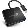 USB Hub Connect It CHU-7050-BK