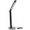 Platinet stolní LED lampa 12W stmívatelná, dotykové ovládání, USB port, černá PLADLL400RGBN