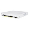 Cisco switch CBS350-8FP-E-2G, 8xGbE RJ-45, 2xGbE RJ-45/SFP, fanless, PoE+, 120W - REFRESH CBS350-8FP-E-2G-EU-RF