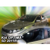Deflektory - Kia Optima 2010-2015 (predné)