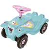 BIG auto Bobby Car Classic Unicorn ekologické tyrkysové s klaksónom a trendy nálepkami