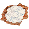 Samolepiaca nálepka betón Geometrické pozadie 90x70 cm