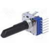 Potenciometer axiálny 50mW 10kΩ ±20% Výv na DPS Os 6mm 300°
