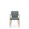FAMEG Lava - B-1807 - jedálenské kreslo Farba dreva: buk premium, Čalúnenie: látka CAT. B