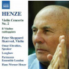 CD Hans Werner Henze: Violin Concerto No. 2 / Il Vitalino Raddoppiato