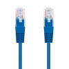C-TECH CB-PP5-1B patch, Cat5e, UTP, 1m, modrý