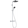 Hansgrohe Activera S súprava vaňová/sprchová nástenná s termostatom s dažďovou sprchou chrómová 28083000