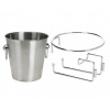 Excellent houseware Chladič na víno a šampaňské s držákem sada 3 ks KO-A12405690