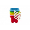 Teddies Vedierko na piesok plast 12x9cm 5 farieb 12m+