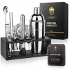 Barman set Lovreno, 18-dielna súprava, nehrdzavejúca oceľ 304