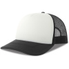 Atlantis Headwear Kšiltovka Rapper-S, 5 panelová, Trucker COT33026291099-white/black Bílá/černá UNI