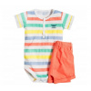 Detský komplet - Baby Set Cool Club 62 biela, modrá, viacnásobná, žltá 2 ks. (Body Set Cool Club R. 62)
