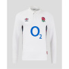 Umbro England Home Long Sleeved Shirt 2024 Adults White L
