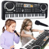 KLÁVESNICA ORGÁN PIANO MIKROFÓN pre začiatočníkov 61 KLÁVES PRE DETI (KLÁVESNICA ORGAN klavír MIKROFÓN ELEKTRICKÉ KLÁVESY 61 PRE DETI ORGAN)