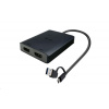 i-tec USB-A/USB-C Dual 4K HDMI Video Adapter CADUAL4KHDMI