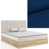 MD Kontinentálna Boxspring posteľ CAMILA 160x200 výber z farieb KRONOS_09