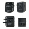 Cestovný Sieťový Adaptér EU/US/UK/AU 3xUSB 1xUSB-C