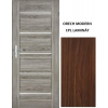 ImperioDoor set interiérové rámové dvere EVIA.3, CPL Orech Modern +Zárubňa PED-EVIA3-CPLOrMo