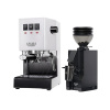 Gaggia Classic E24, biela + Eureka Mignon Zero 55s black