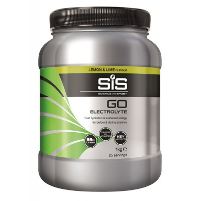 SiS GO Electrolyte sacharidový nápoj 1000 g, Balenie 1000 g, Príchuť citrón - limetka