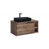 Skrinka do kúpeľne SANTA FE OAK 82-60 C